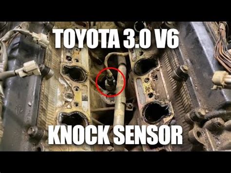 02 avalon 3.0 knock sensor replacement